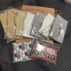 癒しの足袋セット 7足温泉宿湯美たび ティシュケース付き男女兼用