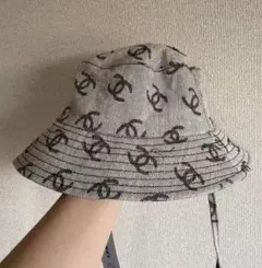 シャネルバケットハット　帽子 男女兼用