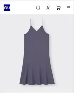 GUバックリボンキャミソールワンピース ＸXＬ