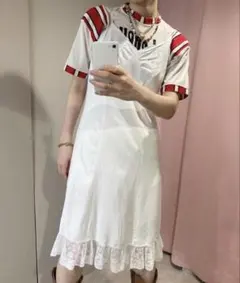 Vintage White Lingerie Dress