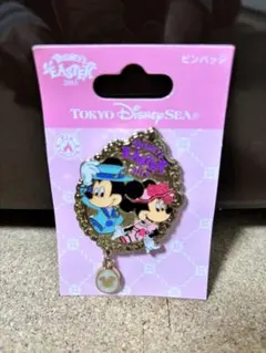 ディズニーイースター2015 ピンバッジ ミッキー ミニー