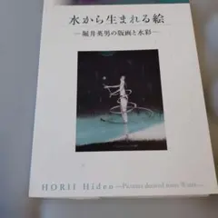 물에서 태어난 그림 호리이 히데오의 판화와 수채화 아트북 호리이 히데오 화집