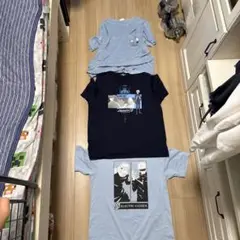 アニメTシャツ 3枚セット エヴァンゲリオン 呪術廻戦 スヌーピー