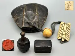 アンティーク 煙管 煙管筒 提げ物セット 骨董 - メルカリ