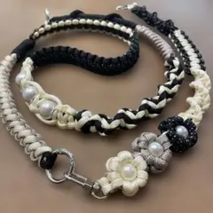 3way スマホショルダー　パラコード ハンドメイド