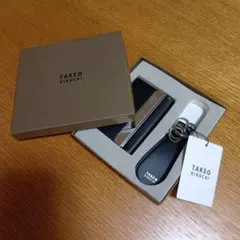 タケオキクチ　名刺入れ　キーホルダーセット　新品