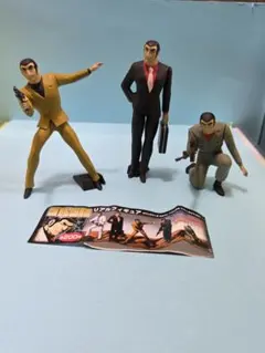 ゴルゴ 13 　リアルフィギュア　　 3体セット