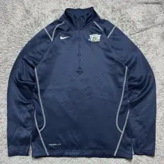 NIKE ハーフジップスウェット THERMA-FIT スポーツ チームロゴ