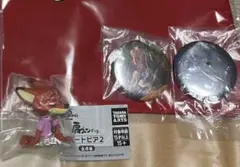 Zootopia ガチャ 肩ズンFig.　ズートピア２ ニック　缶バッジ　計3点