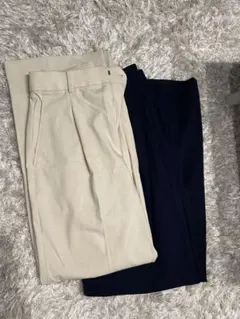 UNIQLO タックワイドパンツ 2点セット Sサイズ