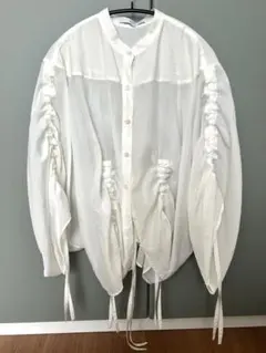 メゾンスペシャル Multiway Taffeta Blouse白 - メルカリ