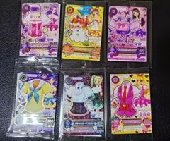も*ゃ様 アイカツ カード セブンイレブンキャンペーン 6種コンプリート