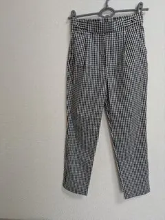 grove 【美品】チェック柄カジュアルパンツ