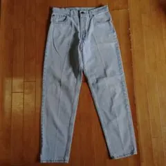 ９０年代　USA製　リーバイス　550　デニムパンツ　バギー　W３４
