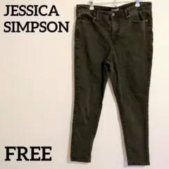 JESSICA SIMPSON FREE ダークグレー スキニーデニム 美品