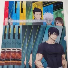 呪術廻戦 ココスコラボ クリアファイル 懐玉玉折 渋谷事変 五条悟 夏油傑