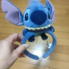 香港ディズニー カチューシャ スティッチ