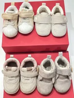 ベビー　キッズ　シューズ　4足セット