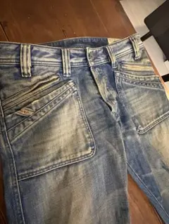 DIESEL HIPPIX デニム ジーンズ ボタンフライ アメカジ W31 - メルカリ