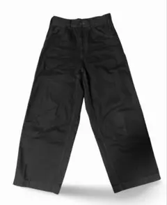 【UNIQLO U】 ワイドフィットカラージーンズ ブラック28※裾上げ67cm