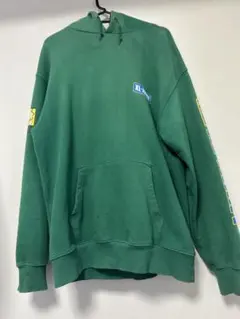 XLARGE 緑 スウェットパーカー