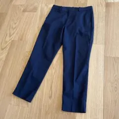 UNIQLO ユニクロ　ネイビー スラックス ポリエステル混紡