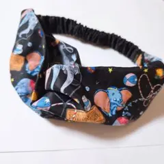 処分予定★ディズニーストア ダンボ ヘアバンド ヘアアクセサリー レトロ