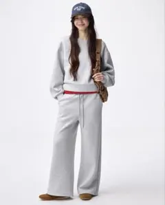 【新品】未使用品　パフスウェットバギーパンツ