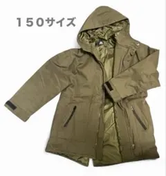 150 カーキ　モッズコート