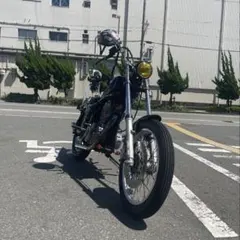 SR400 2%er B級チョッパー 構造変更済RH01J カスタム多数 車検有のサムネイル