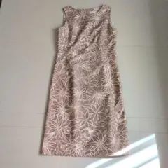 CROSSE SEPT 花柄 ノースリーブ ワンピース