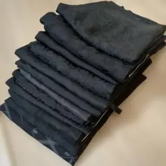 小*春様 3300 黒道行コートまとめ売り12着！リメイク•お稽古用など☆