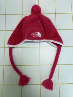 THE NORTH FACE ピンク ニット帽　2歳3歳