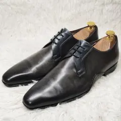 e0495 数回着用程度・良品 ベルルッティ シューズ 7.5 ブルー系 - メルカリ