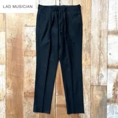 【美品】LAD MUSICIAN テーパード ウール スラックス パンツ 42のサムネイル