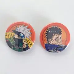 NARUTO展 キービジュアル忍Ver. 缶バッジセット　カカシ　オビト