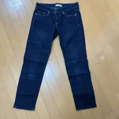 1回のみ着用　UNIQLO スリムテーパードデニム 24インチ