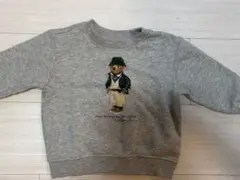 Ralph Lauren ポロベア トレーナー 85 18M グレー