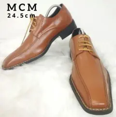 MCM 　エムシーエム　革靴　ビジネス　ドレス　シューズ　ブラウン　Uチップのサムネイル