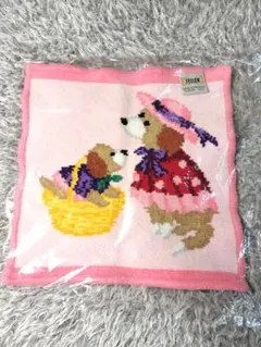 FEILER 犬とバスケットのハンカチ