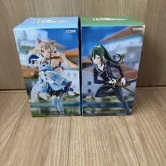 GIGO限定フィギュア　リゼロ フェリス　クルシュ セット
