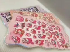 ３枚セット　ウォーター、ボンボンシール