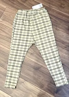 dev!rock 130 チェック柄 ロングパンツ 新品