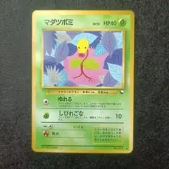 旧裏　ポケモンカード　マダツボミのサムネイル