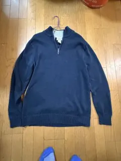 LL Bean 90s USA ゆるダボ 肉厚ハーフジップニット - メルカリ