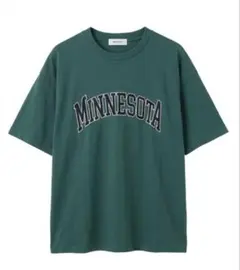 MINNESOTA カレッジロゴ Tシャツ グリーン