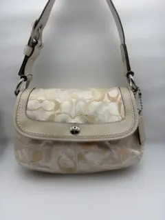 コーチ ワンショルダーバッグ キャンバス シグネチャー 14493