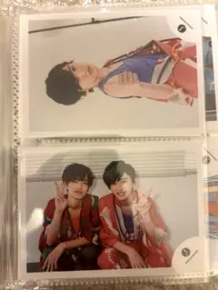 なにわ男子　公式写真　２枚　セット