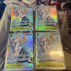 ワンピース カードゲーム ナミ 4枚セット　sr ヒロイン