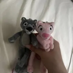ピンクパンサー　むぎゅっときらっとマスコット　セット